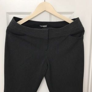 Express Editor Pants- Charcoal